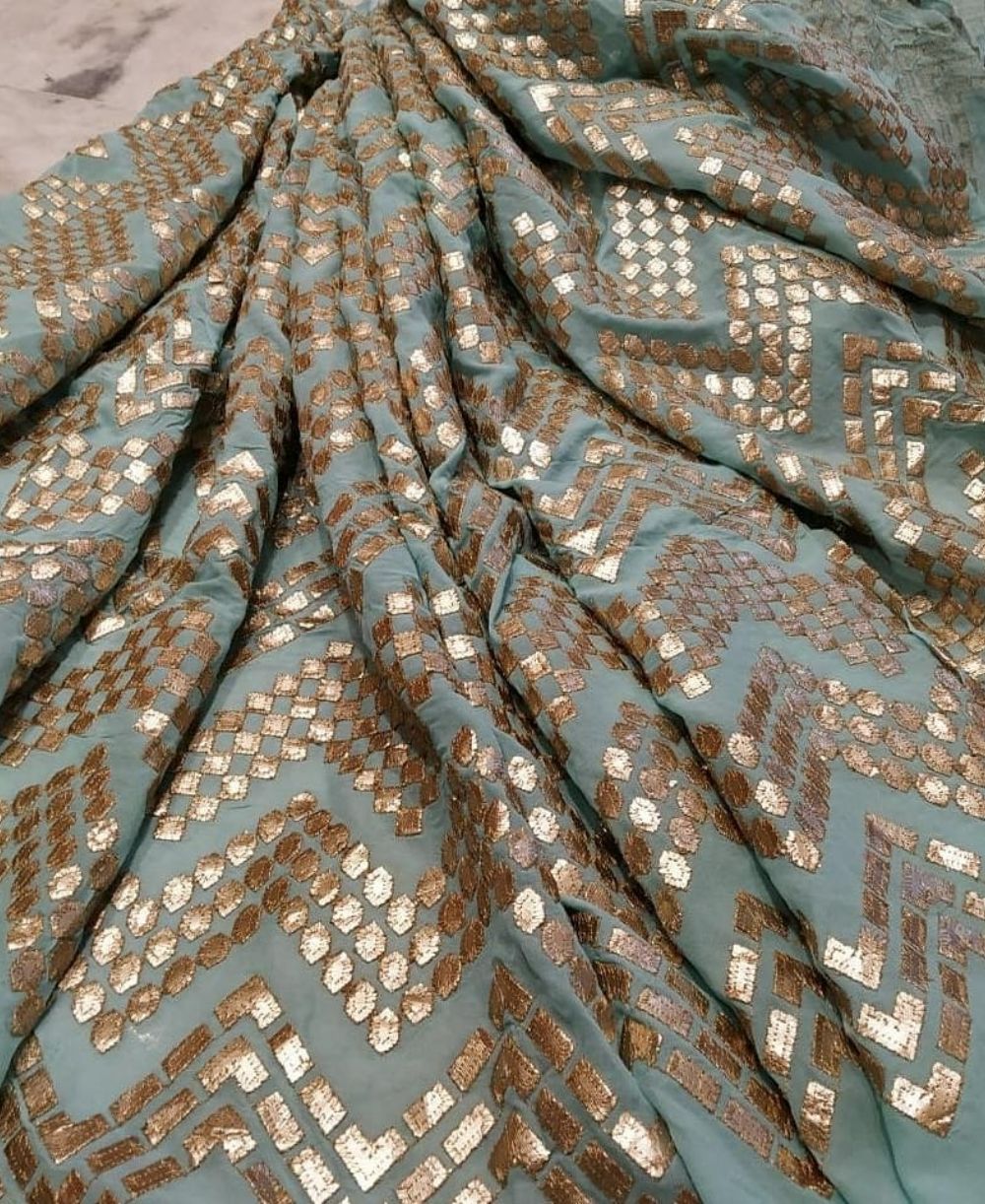 ORGANZA WITH DIGITAL PRINTS