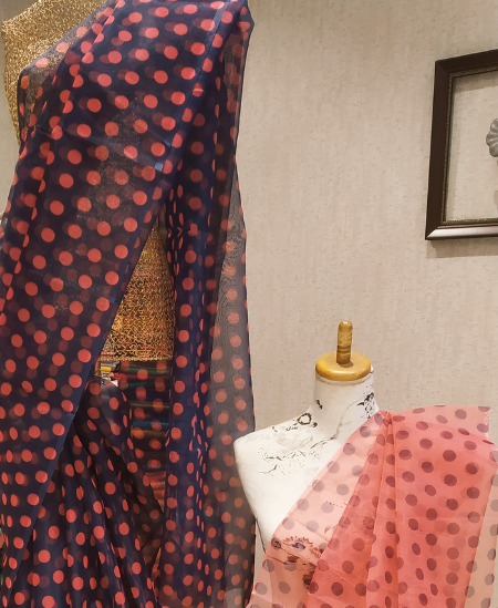 Organza Printed Fabric