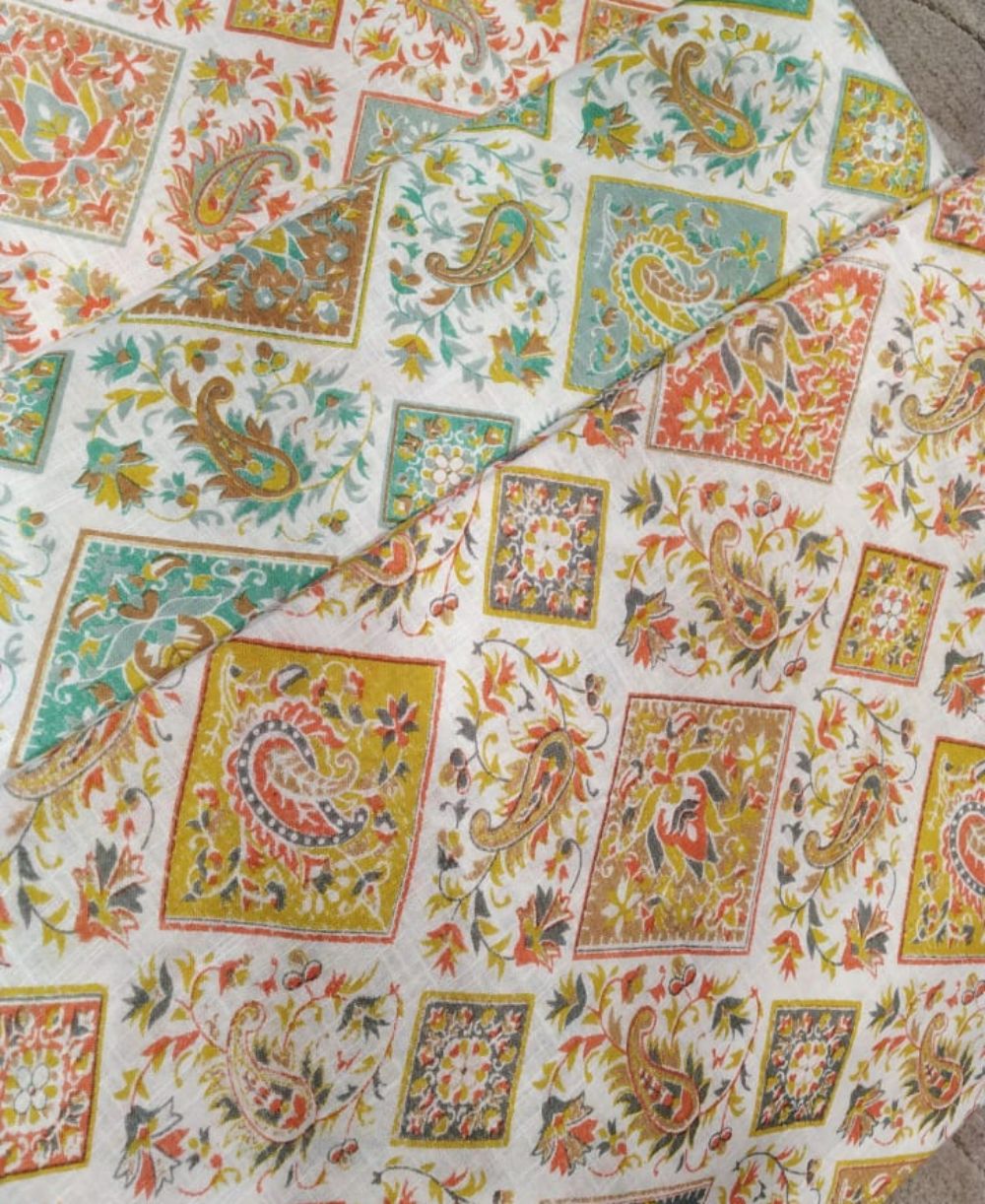 COTTON KHADI DIGITAL PRINT