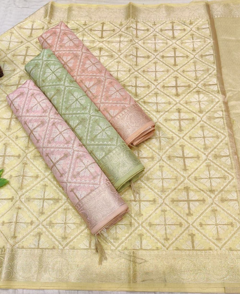 COTTON ZARI BORDER