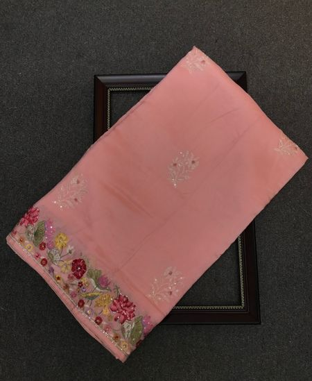 Fancy Embroidery Saree