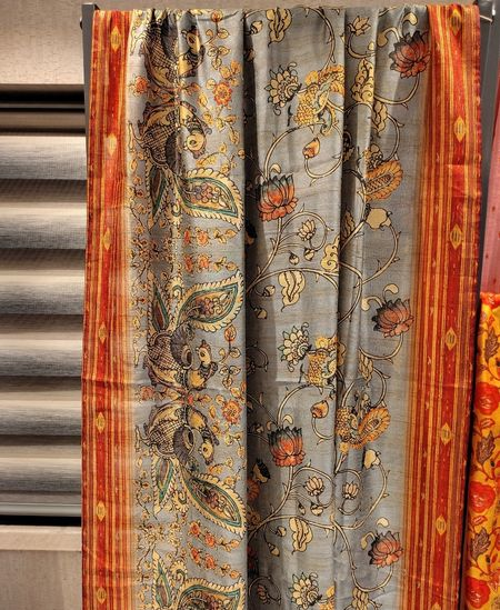 Malai silk saree