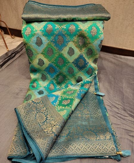 Rangkat Dyed Khaddi Saree